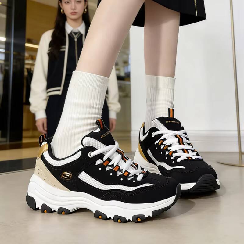 Women Shoes Skechers - Skechers D Lites Sepatu Chunky Wanita