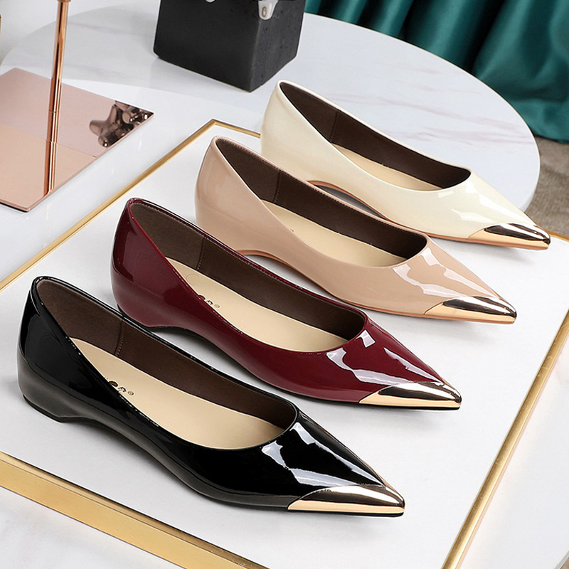 Women Shoes Size To Men - Sepatu BIGTREE Sepatu Wanita Hak Rendah
