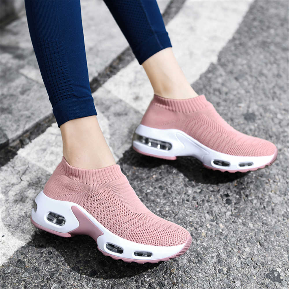 Women'S Shoes Running Sports - Sepatu Boots Hak Tinggi Wanita Ukuran