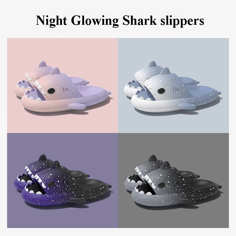 Women Shoes Size To Men - Sandal Hiu Kartun Lucu untuk Wanita