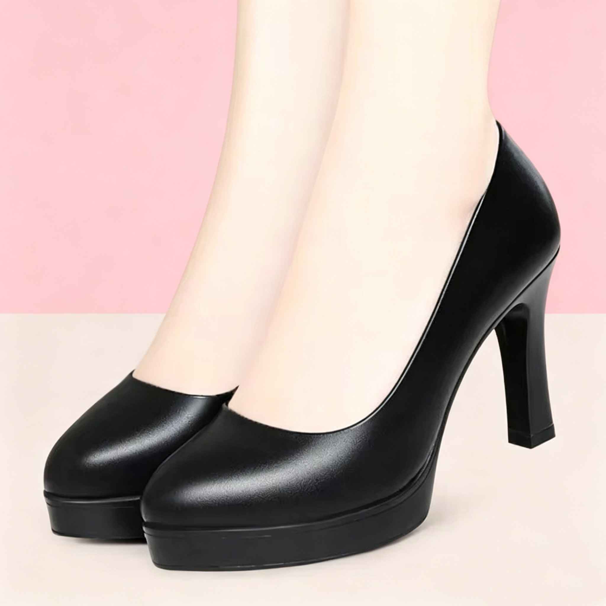 Court Heel Pointed - 6.5Cm 8.5Cm Semua Cocok Kantor Wanita