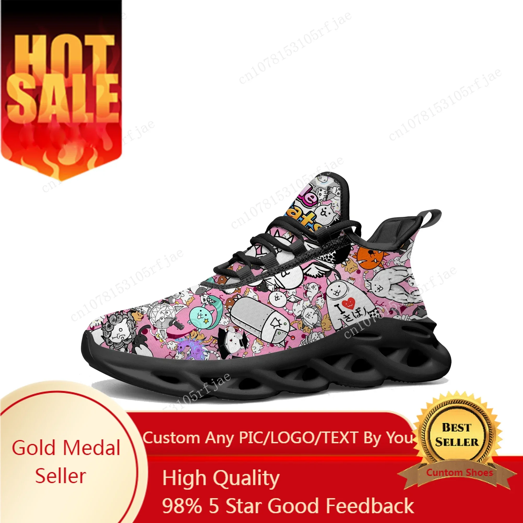 Women'S Shoes Running Sports - Sepatu Flat The Battle Cats Flats