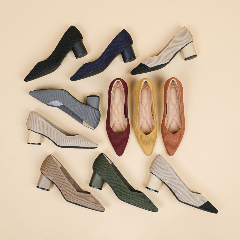 Court Heel Pointed - Sepatu Hak Tinggi Wanita Princess High