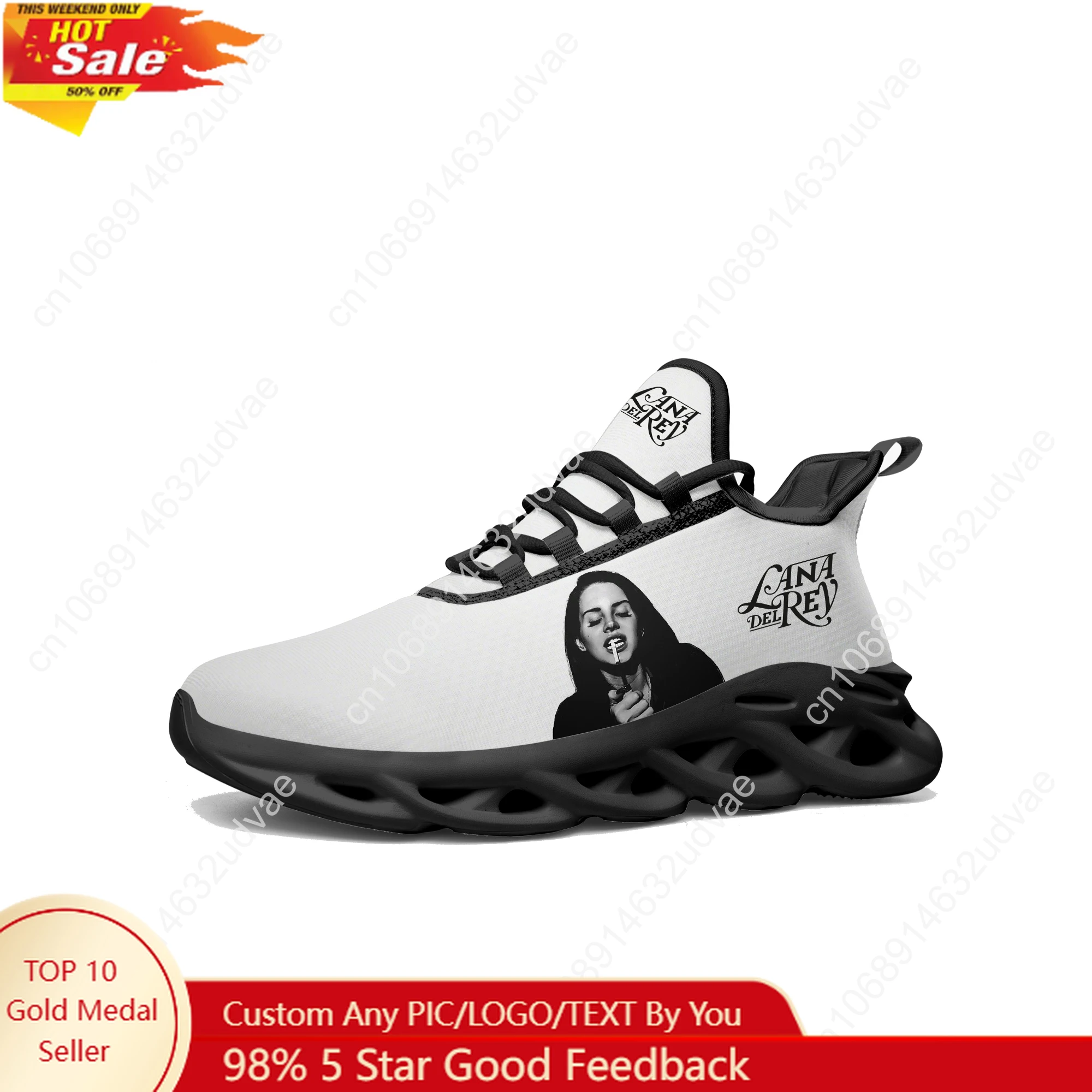 Women'S Shoes Running Sports - Lana Del Rey Singer Sepatu Olahraga