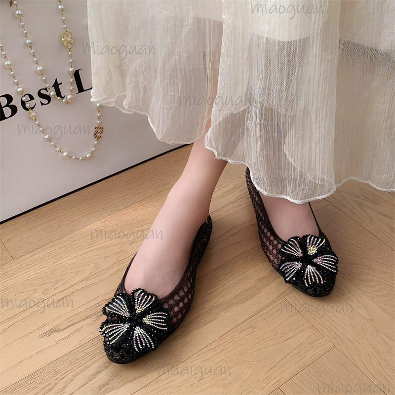 Sepatu Jelly Kristal Baru Sand - Jelly Sandal Women ulasan dan harga
