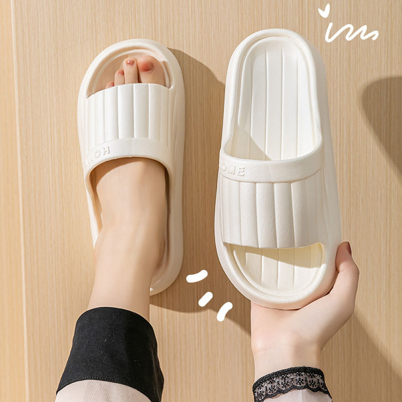 Sandal Rumah Warna Solid Musim - Women Shoes Size To Men ulasan dan harga