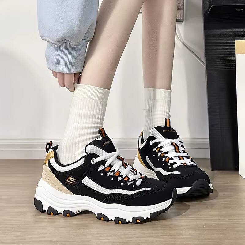 Skechers D Lites Sepatu Chunky - Women Shoes Skechers ulasan dan harga