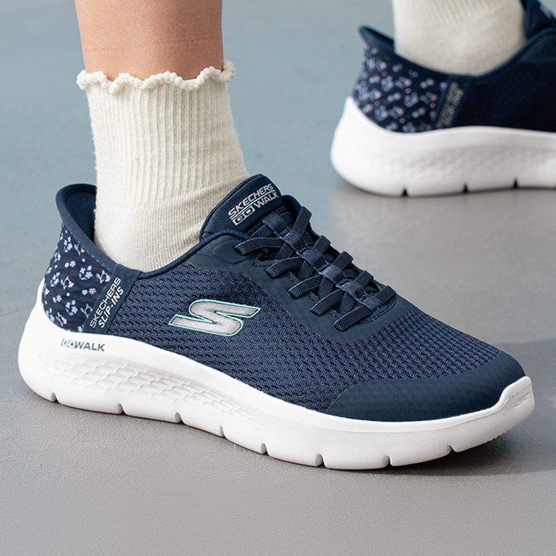Skechers 125525-NVY Sepatu Sli - Women Shoes Skechers ulasan dan harga