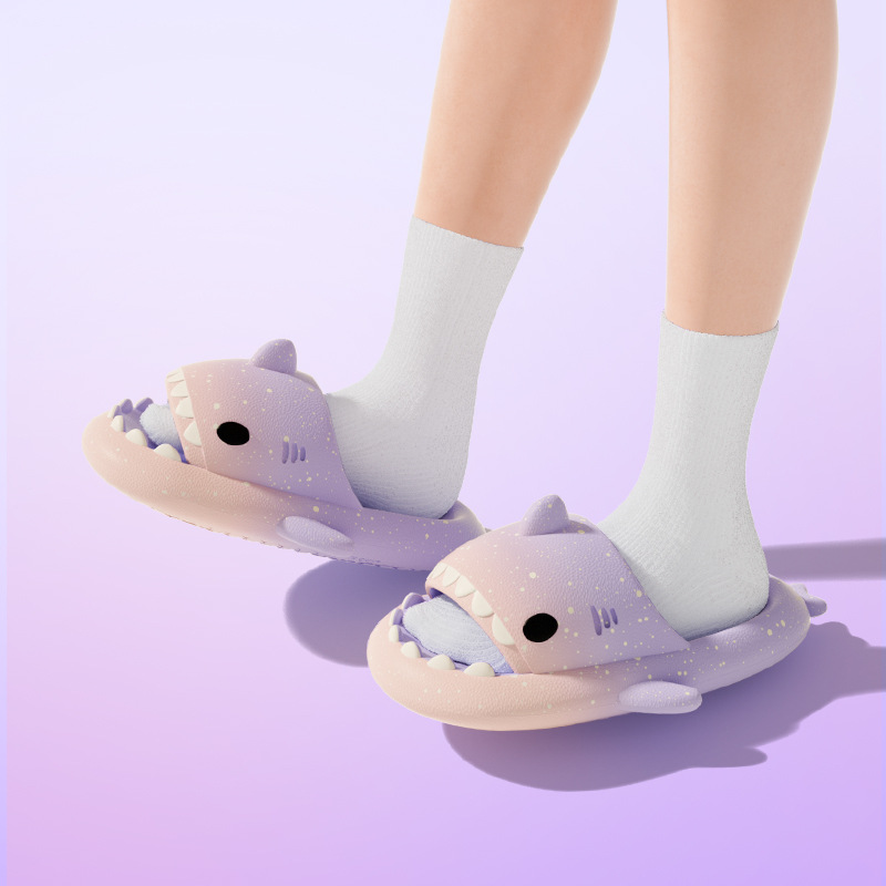 Sandal Hiu Kartun Lucu untuk W - Women Shoes Size To Men ulasan dan harga