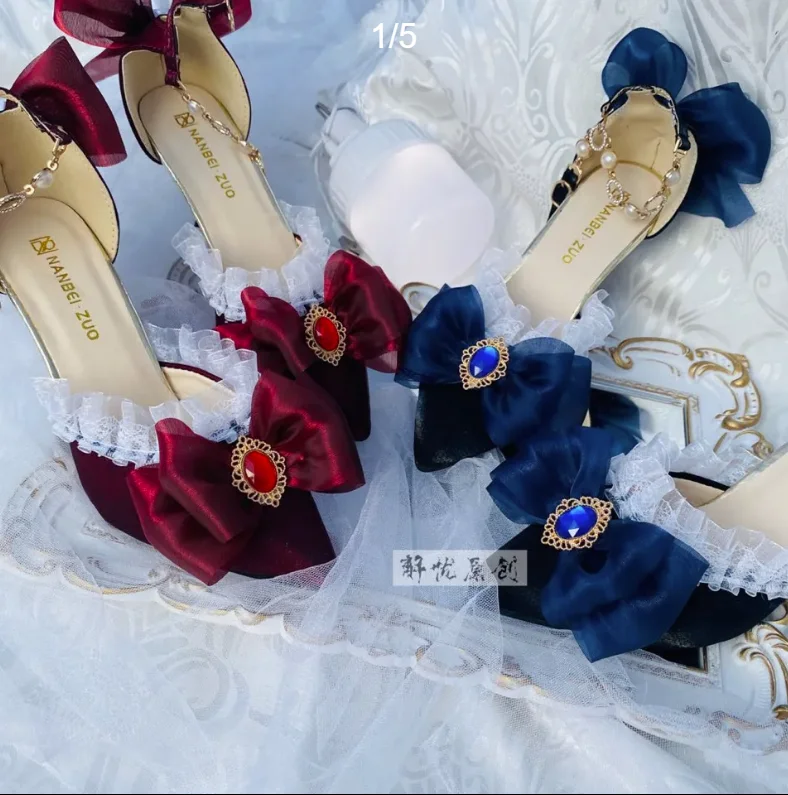 Sepatu Hak Tinggi Lolita Sanda - Court Heel Pointed ulasan dan harga