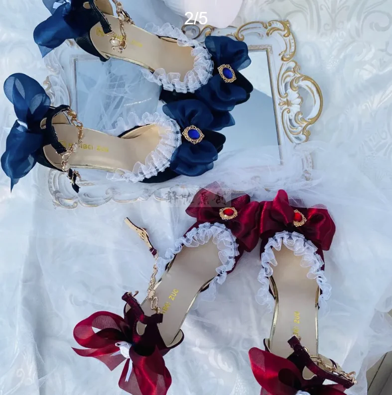 Sepatu Hak Tinggi Lolita Sanda - Court Heel Pointed ulasan dan harga