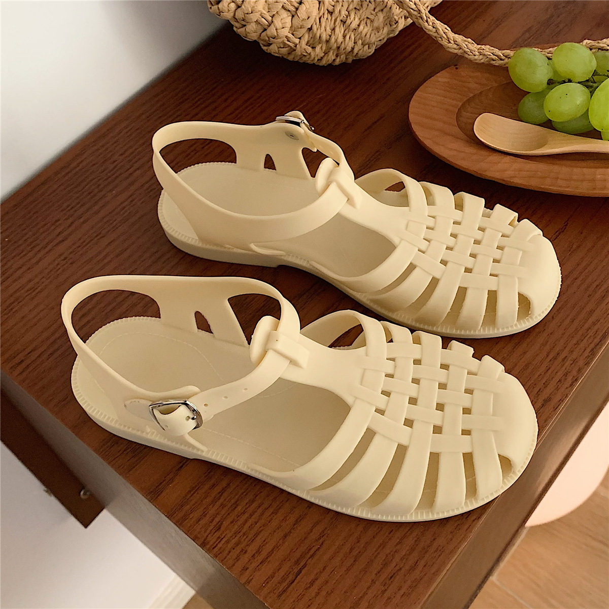 Sandal Wanita XIXITIAO Vintage - Jelly Sandal Women ulasan dan harga