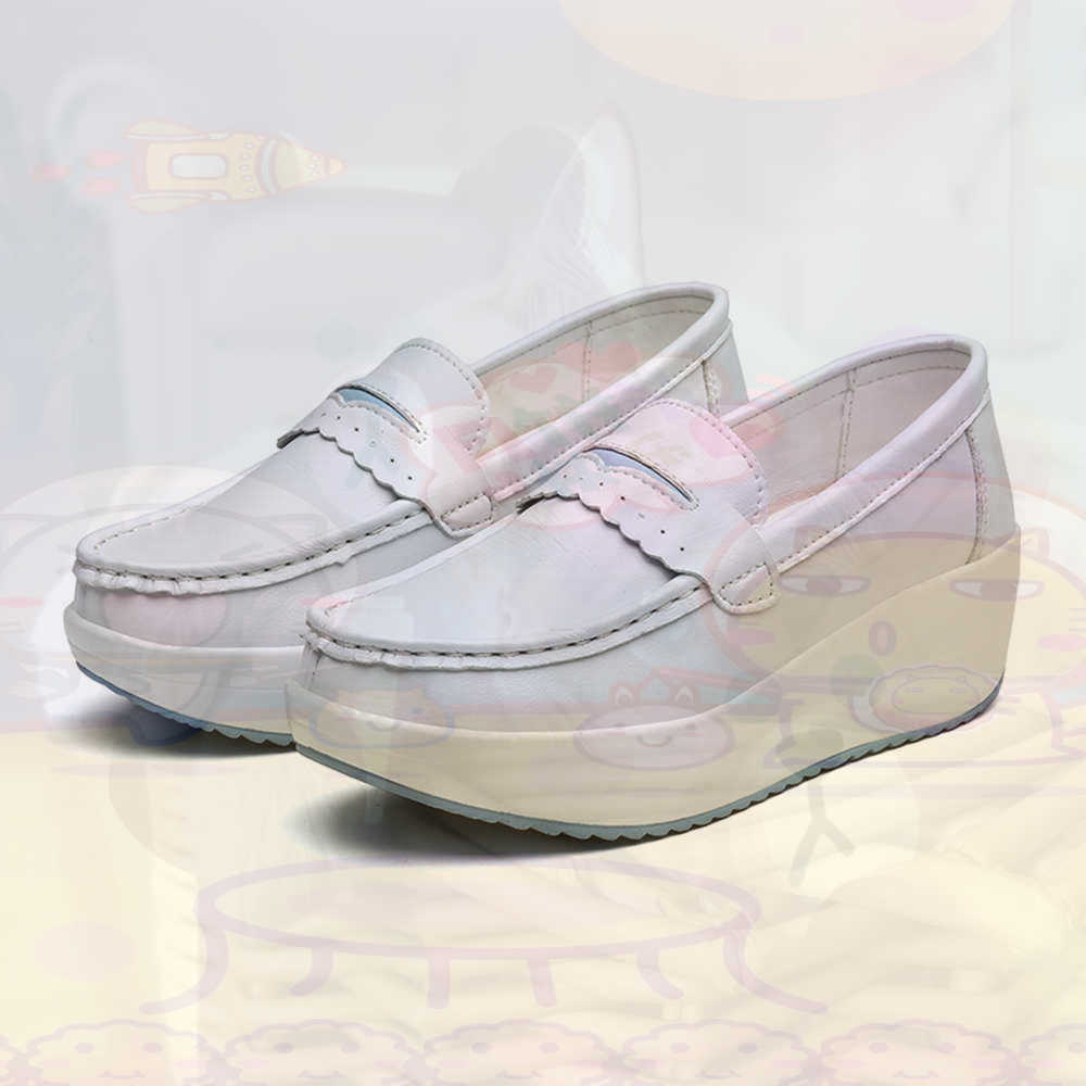 Plataform Sepatu Kets Merah Mu - Women Shoes Made In Italy ulasan dan harga