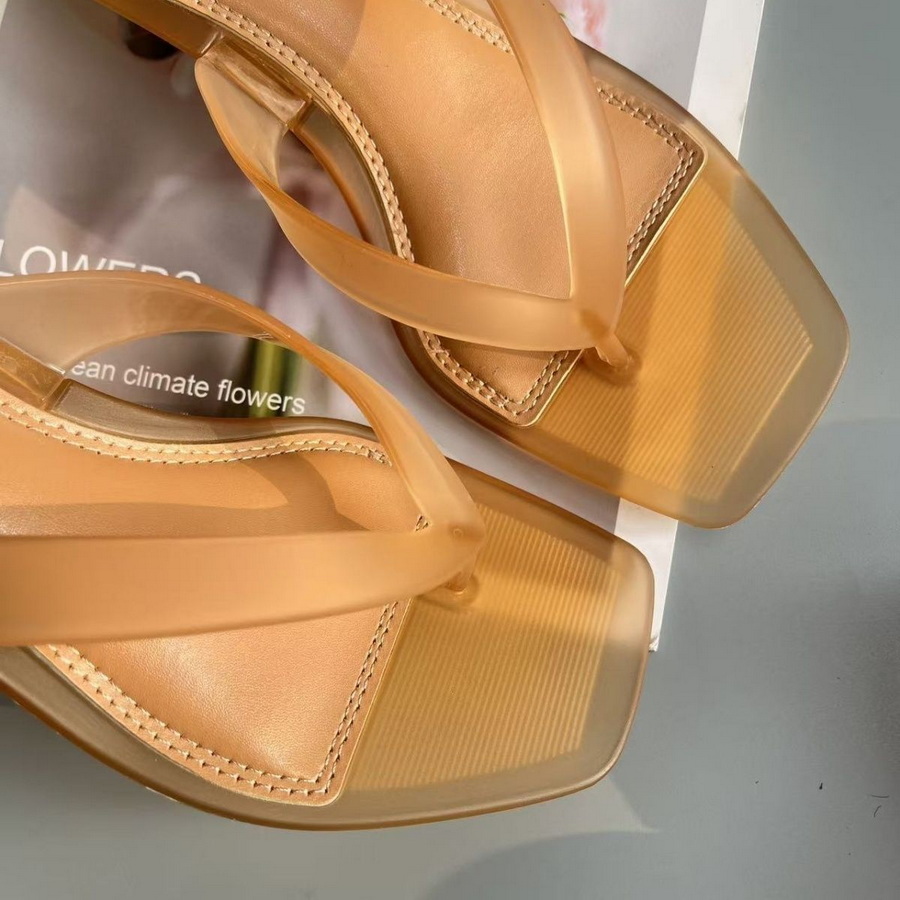 Sandal Thong PVC Hijau Zaitun  - Jelly Sandal Women ulasan dan harga