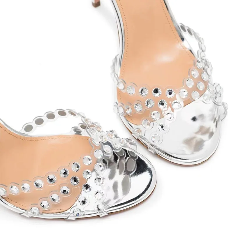 Sandal Jelly Diamond Heels Per - Jelly Sandal Women ulasan dan harga