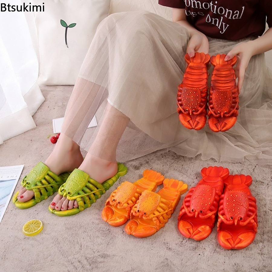 Sandal Lobster Kartun Musim Pa - Women Shoes Size To Men ulasan dan harga