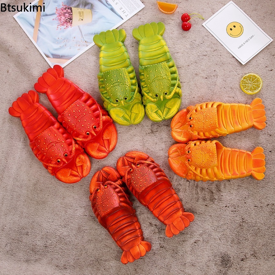 Sandal Lobster Kartun Musim Pa - Women Shoes Size To Men ulasan dan harga