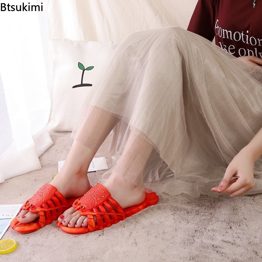 Sandal Lobster Kartun Musim Pa - Women Shoes Size To Men ulasan dan harga