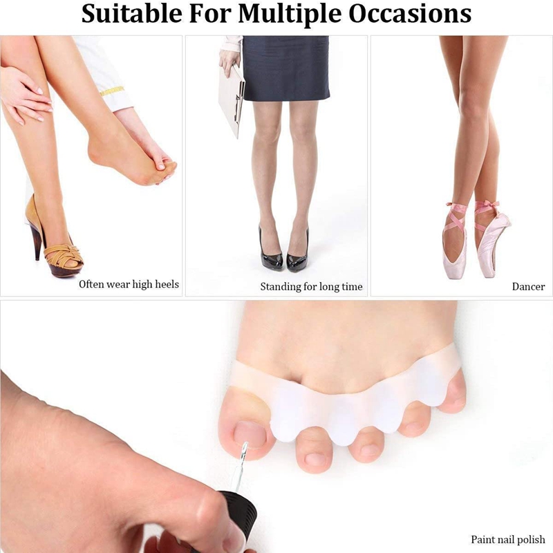 1 Pasang Bantalan Pemisah Jari - Women'S Shoes With Bunions ulasan dan harga