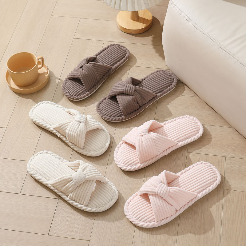 Sandal Rumah Tali Silang Kordu - Women Shoes For Winter ulasan dan harga